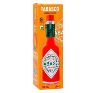 سس تند تقطیر شده تاباسکو 60 میل Tabasco hot sauce