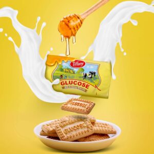 بیسکویت مادر (گلوکز) شیر و عسل تیفانی 40 گرم Tiffany Glucose Milk and Honey